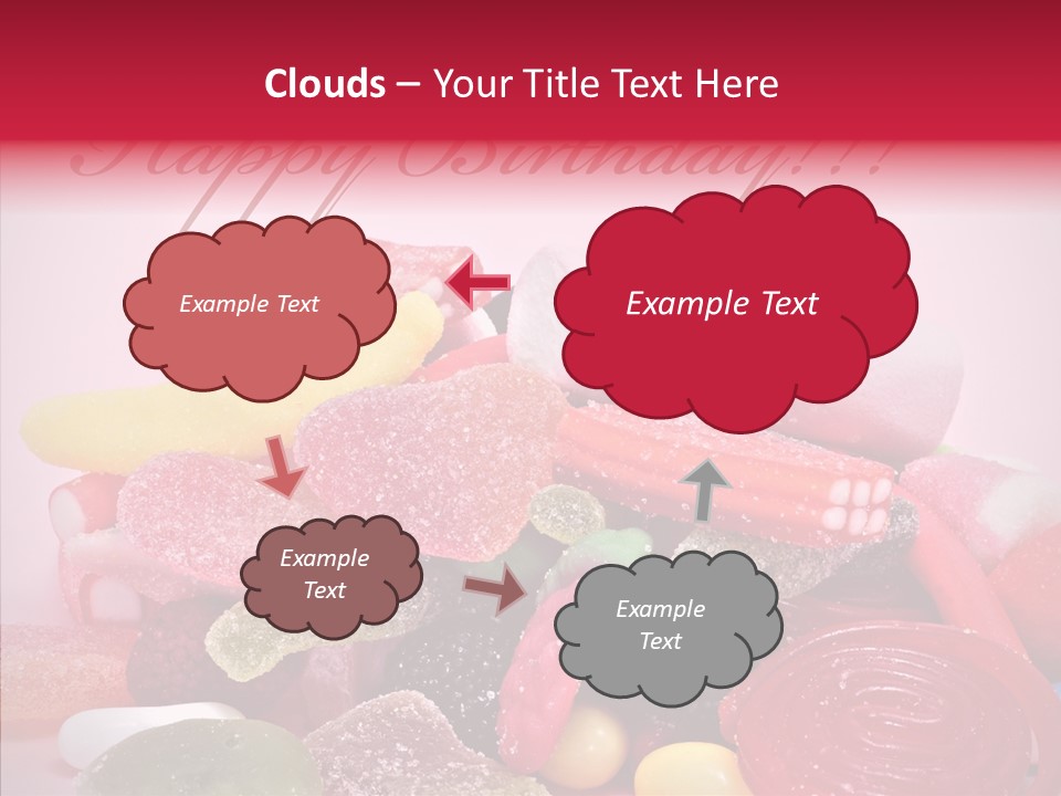 Confection Holiday Wish PowerPoint Template