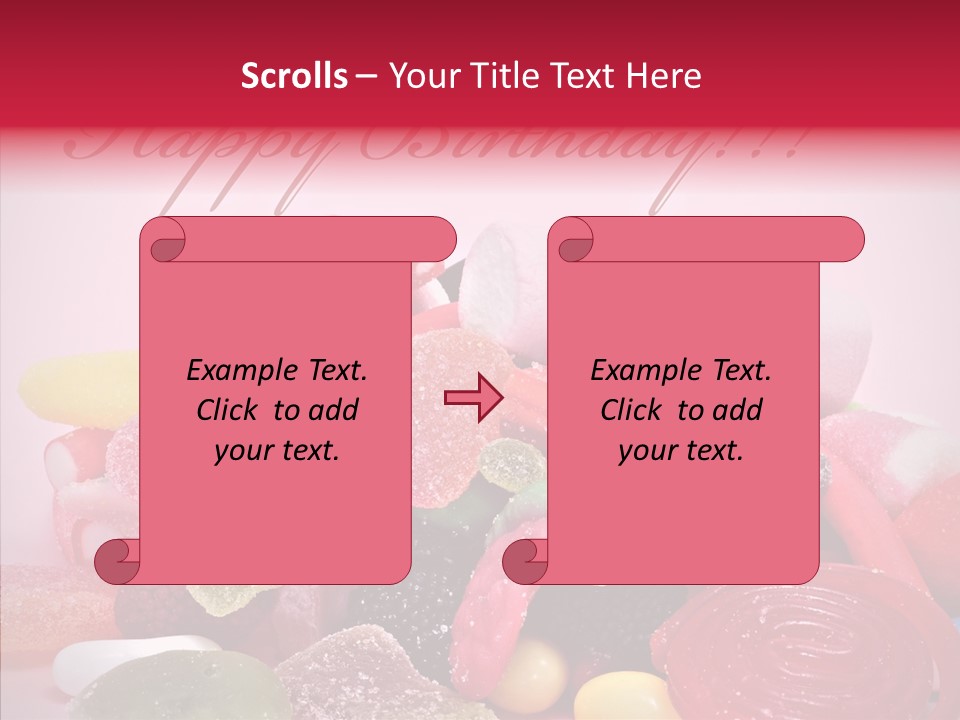 Confection Holiday Wish PowerPoint Template