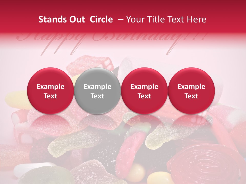 Confection Holiday Wish PowerPoint Template