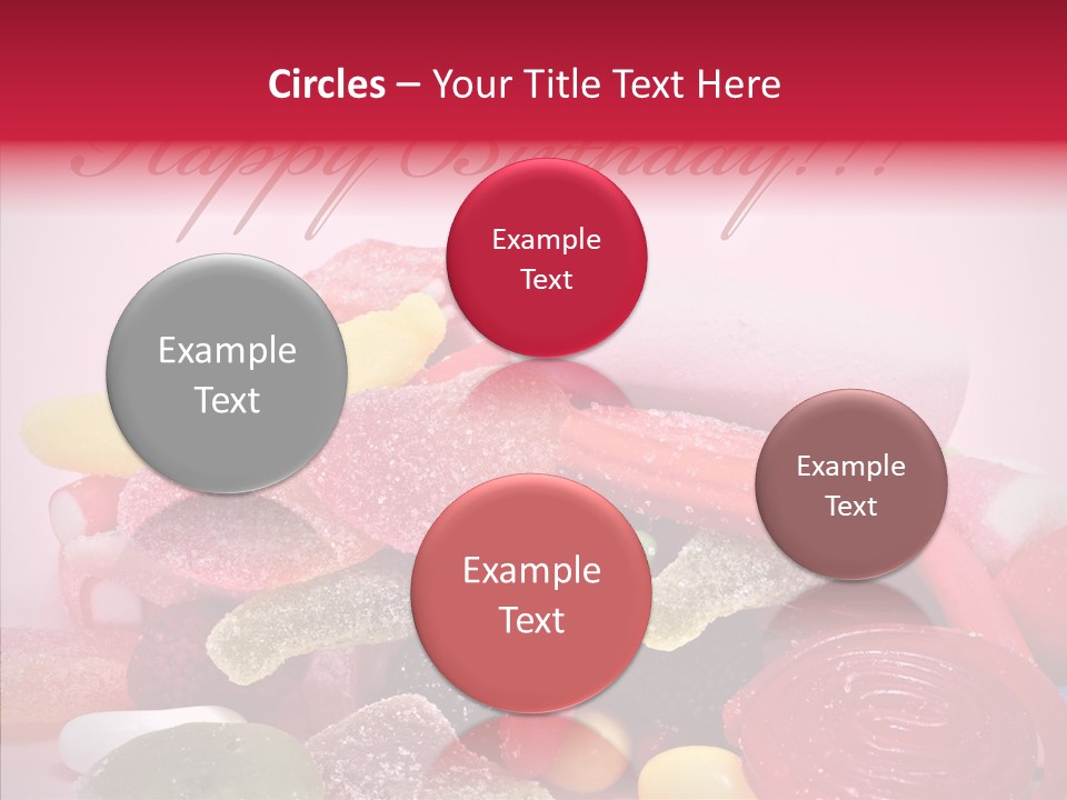 Confection Holiday Wish PowerPoint Template