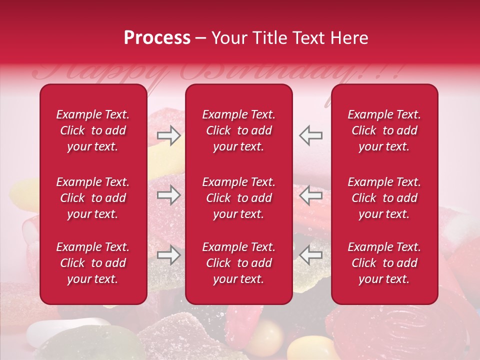 Confection Holiday Wish PowerPoint Template