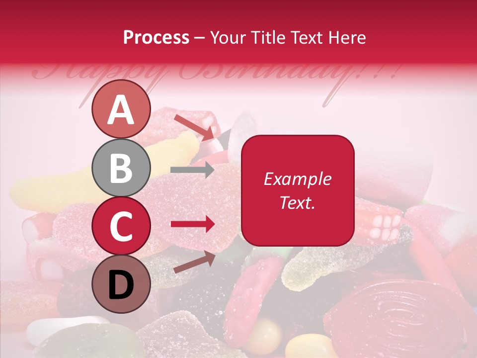 Confection Holiday Wish PowerPoint Template