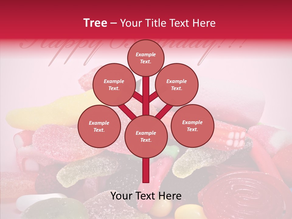 Confection Holiday Wish PowerPoint Template