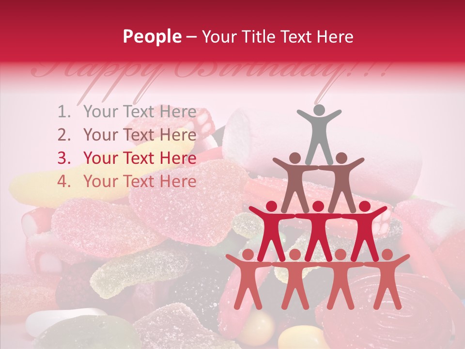 Confection Holiday Wish PowerPoint Template