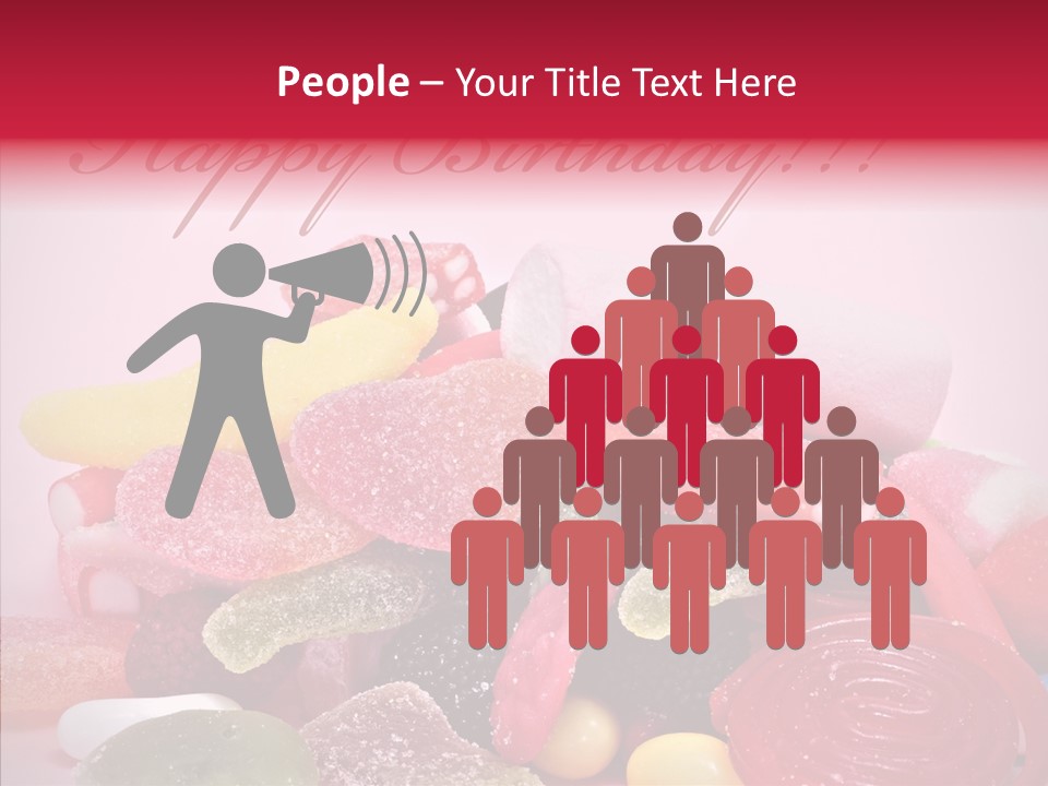 Confection Holiday Wish PowerPoint Template