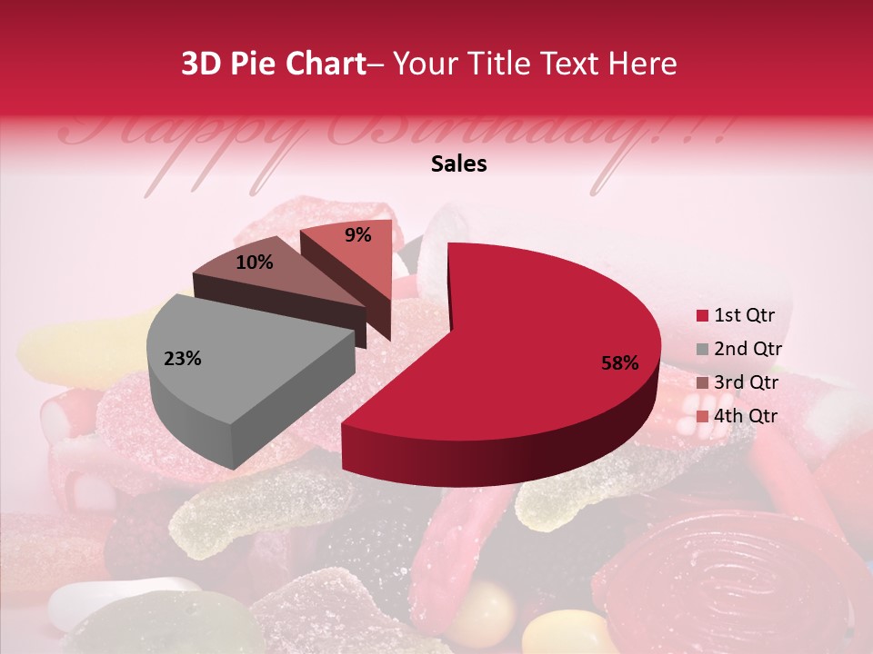Confection Holiday Wish PowerPoint Template