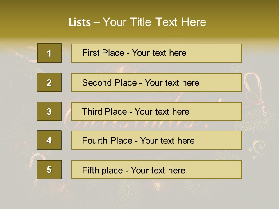 Sign Illustration Design PowerPoint Template