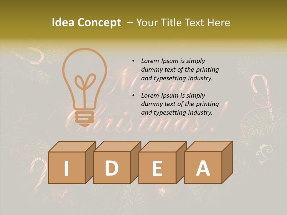 Sign Illustration Design PowerPoint Template