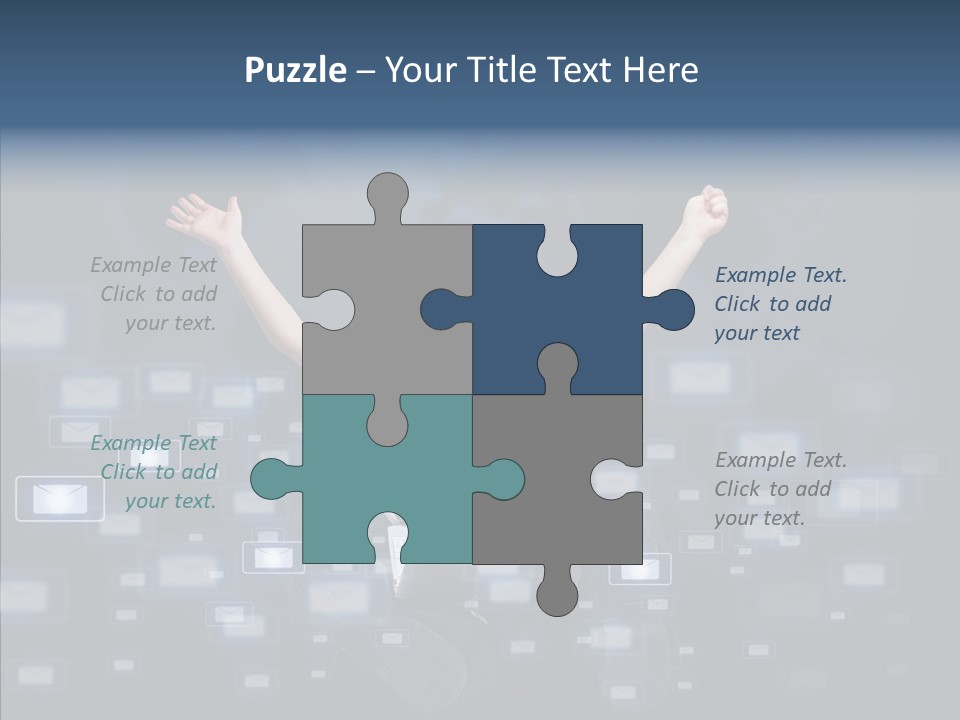 Business Screen Contact PowerPoint Template