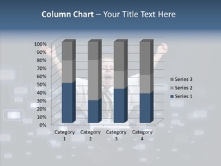 Business Screen Contact PowerPoint Template