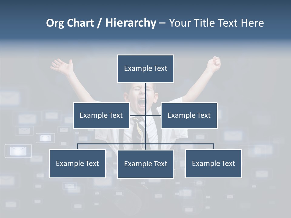 Business Screen Contact PowerPoint Template