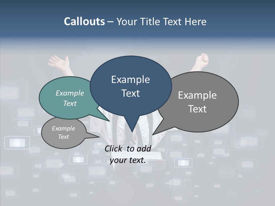 Business Screen Contact PowerPoint Template
