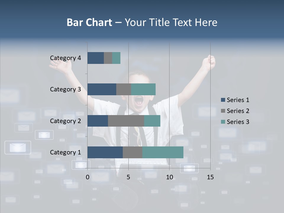Business Screen Contact PowerPoint Template