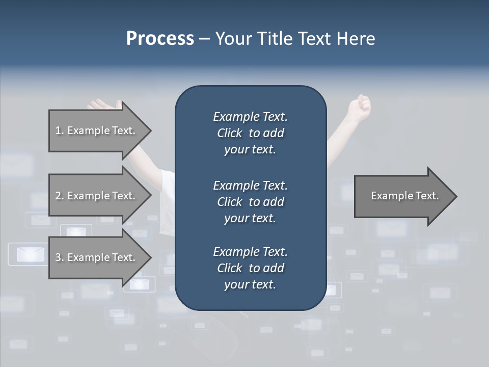 Business Screen Contact PowerPoint Template