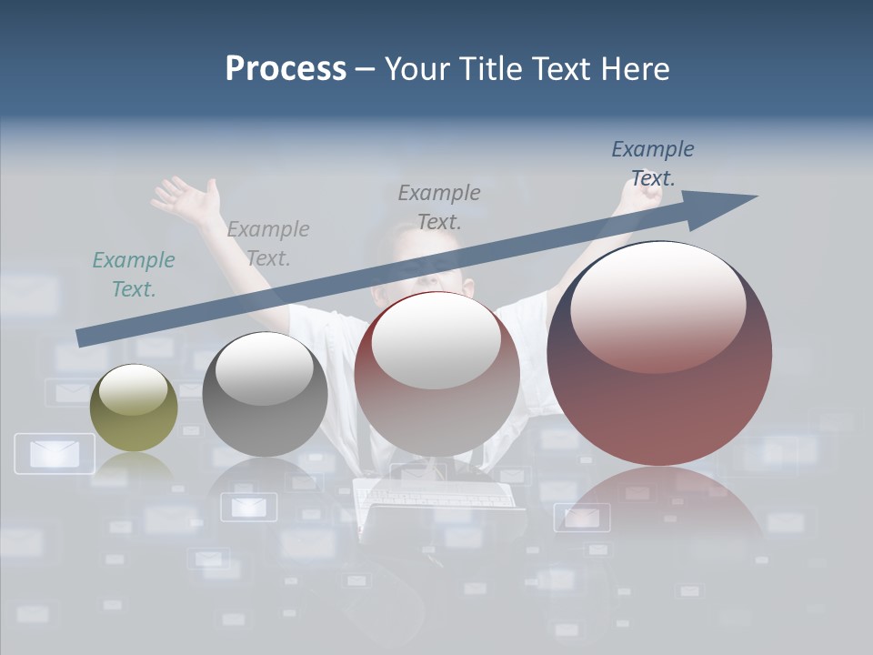 Business Screen Contact PowerPoint Template