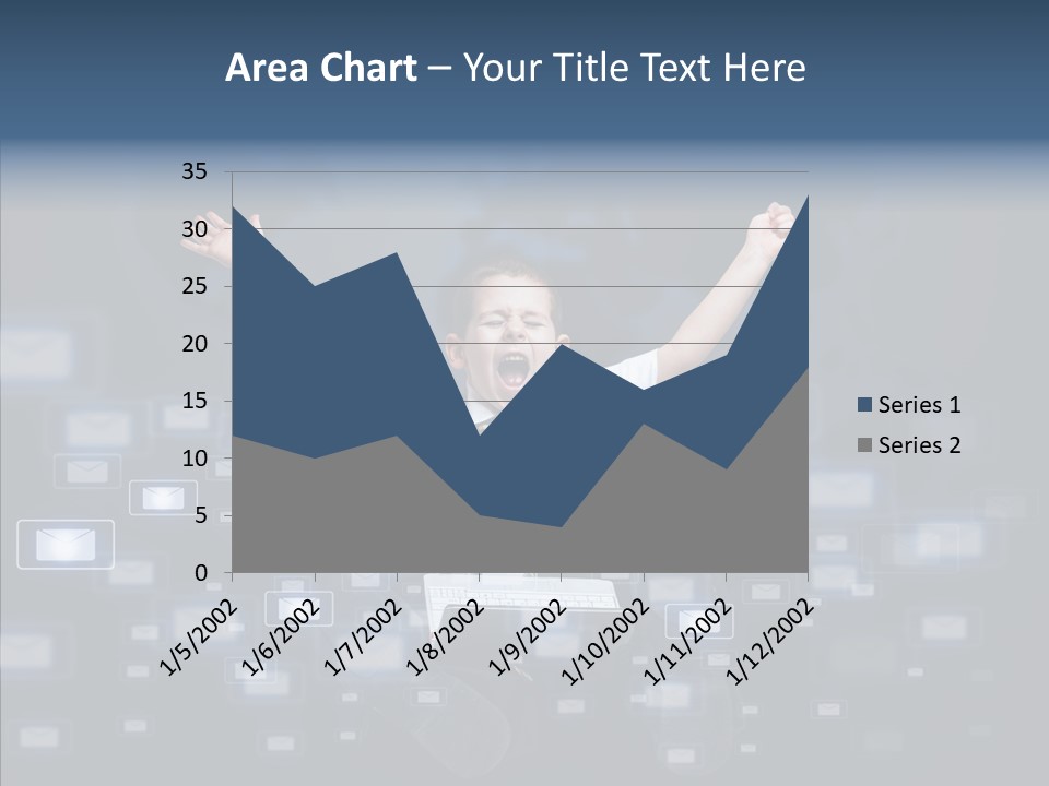Business Screen Contact PowerPoint Template