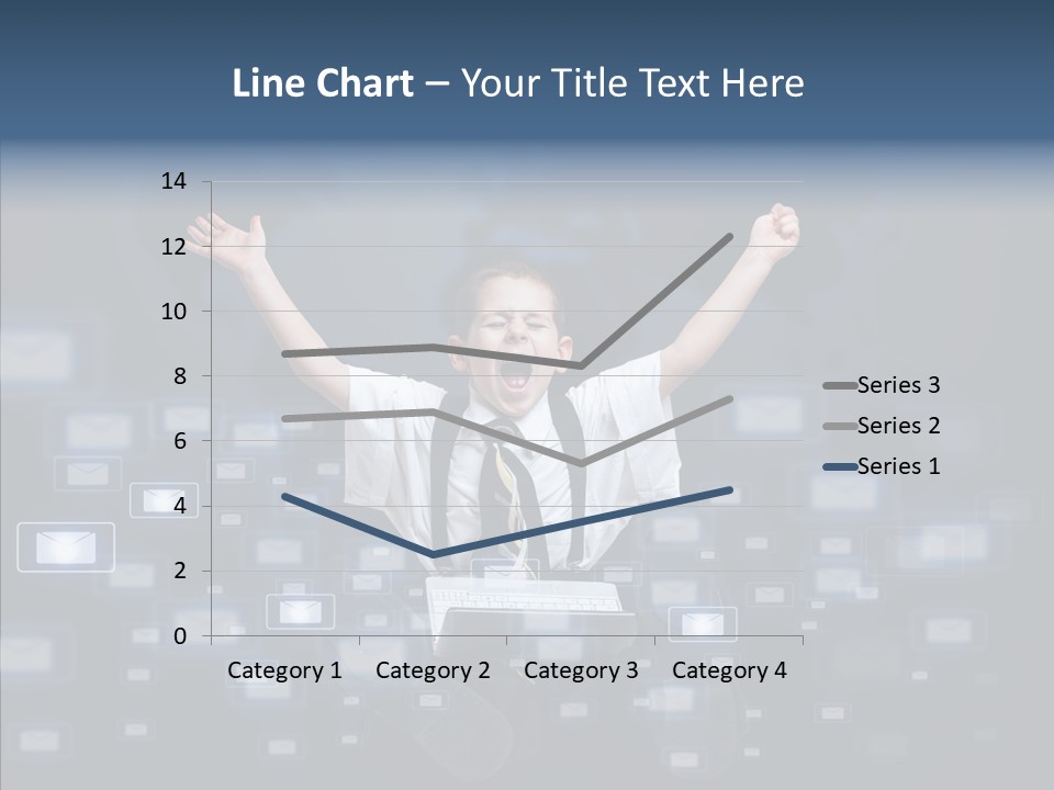 Business Screen Contact PowerPoint Template