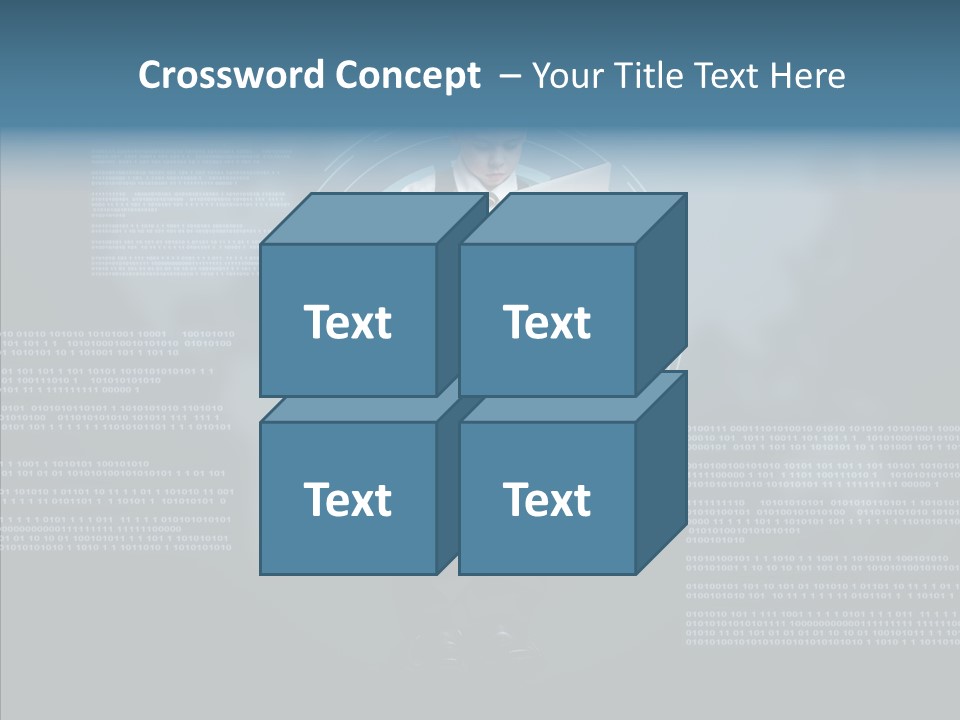 Abstract Select Display PowerPoint Template