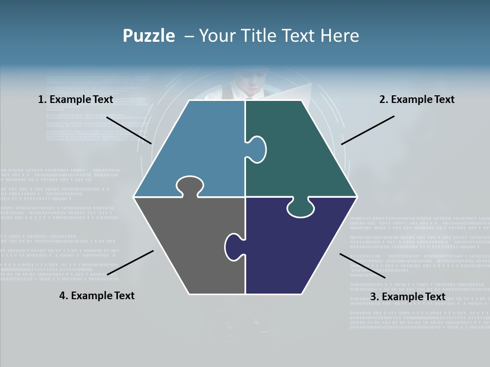 Abstract Select Display PowerPoint Template