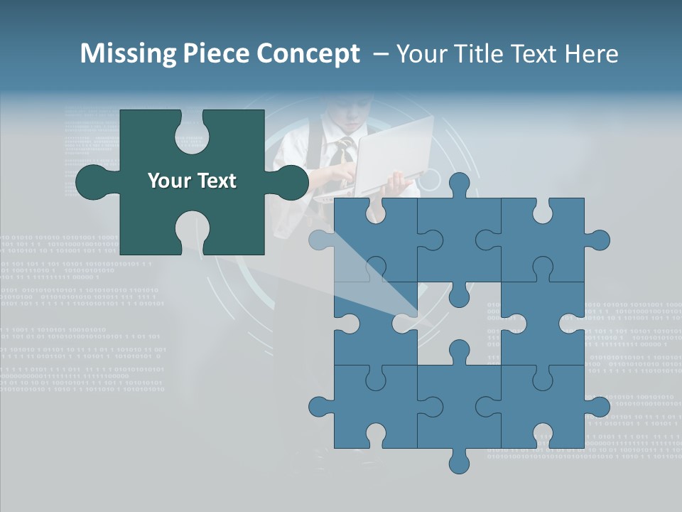 Abstract Select Display PowerPoint Template