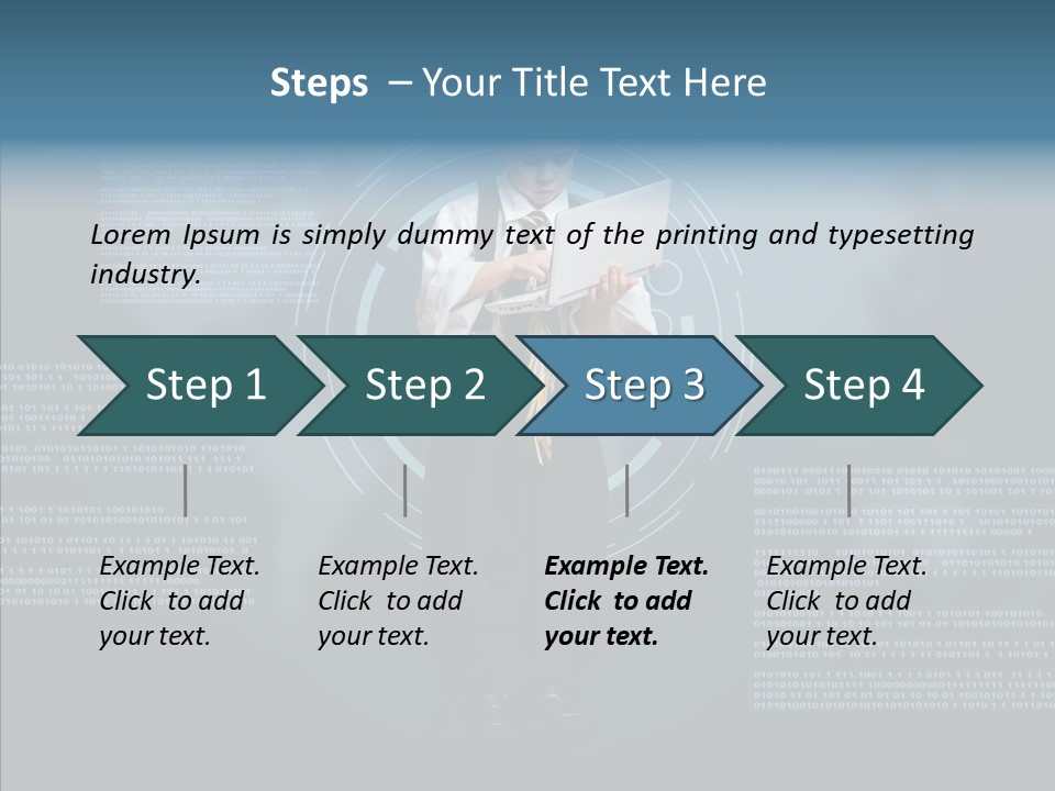 Abstract Select Display PowerPoint Template