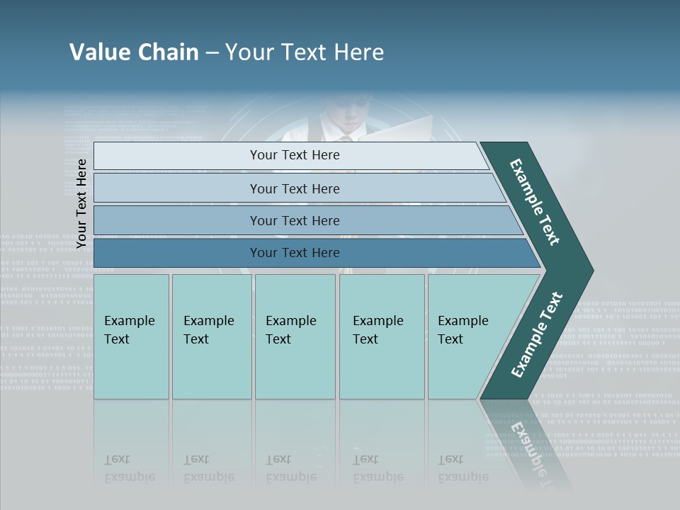 Abstract Select Display PowerPoint Template