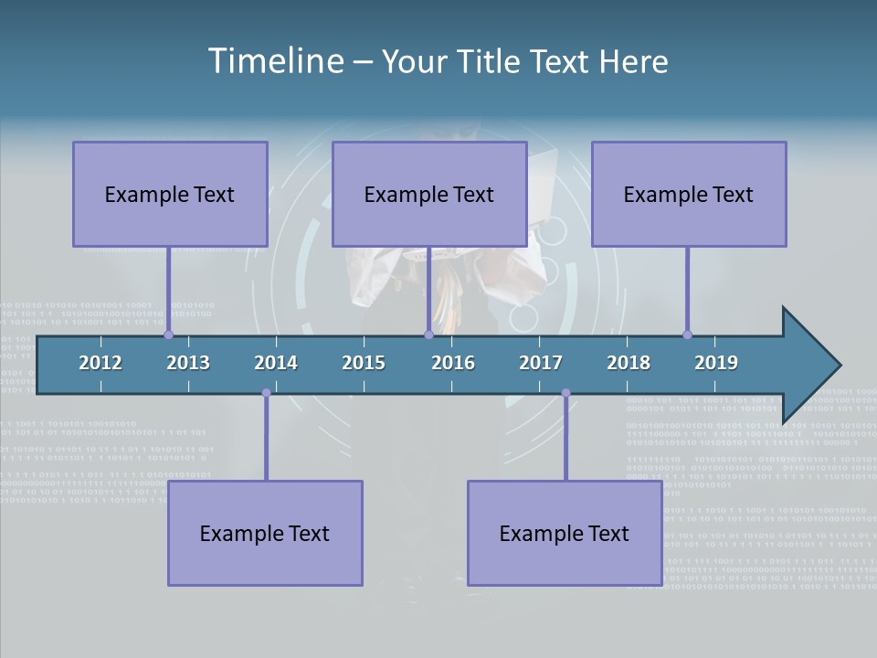 Abstract Select Display PowerPoint Template