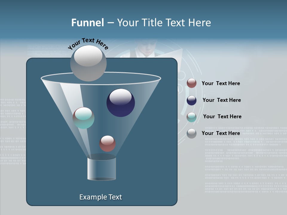 Abstract Select Display PowerPoint Template