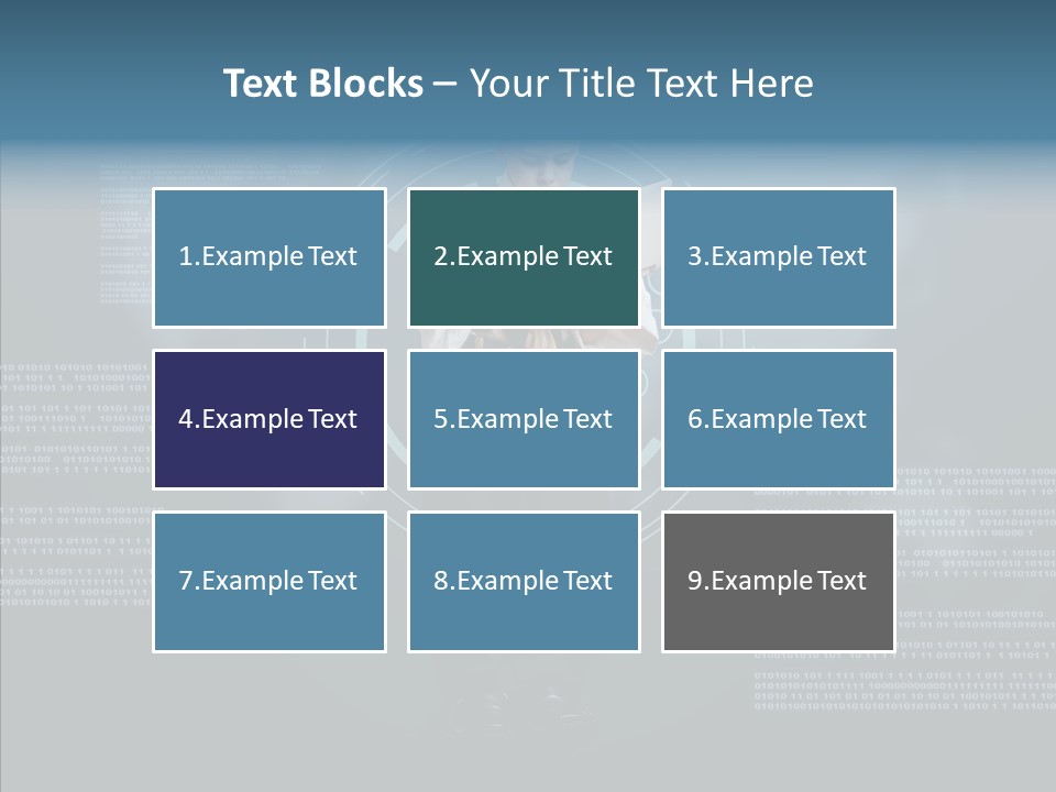 Abstract Select Display PowerPoint Template