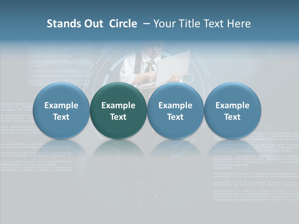 Abstract Select Display PowerPoint Template