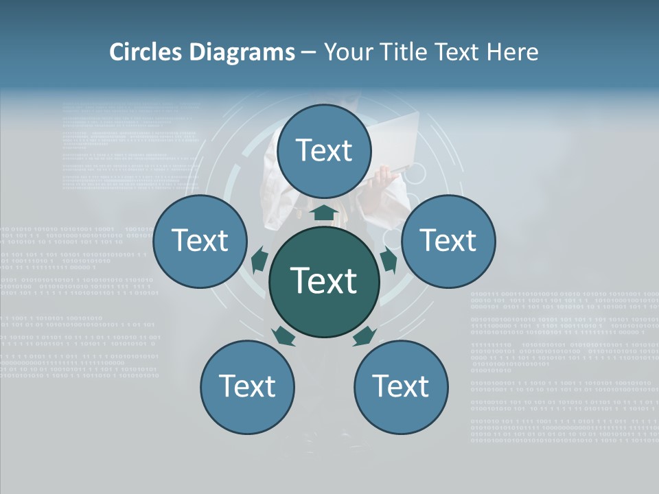 Abstract Select Display PowerPoint Template
