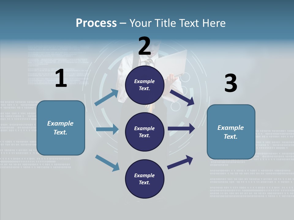 Abstract Select Display PowerPoint Template