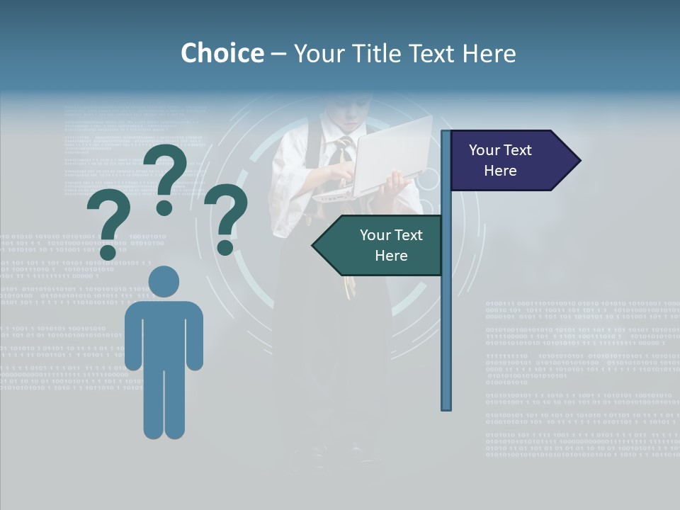 Abstract Select Display PowerPoint Template