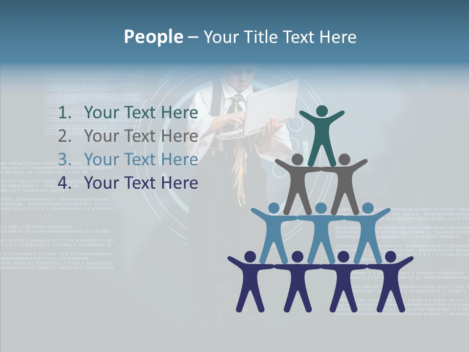 Abstract Select Display PowerPoint Template