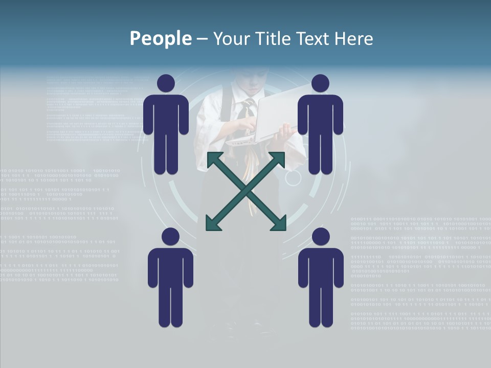 Abstract Select Display PowerPoint Template