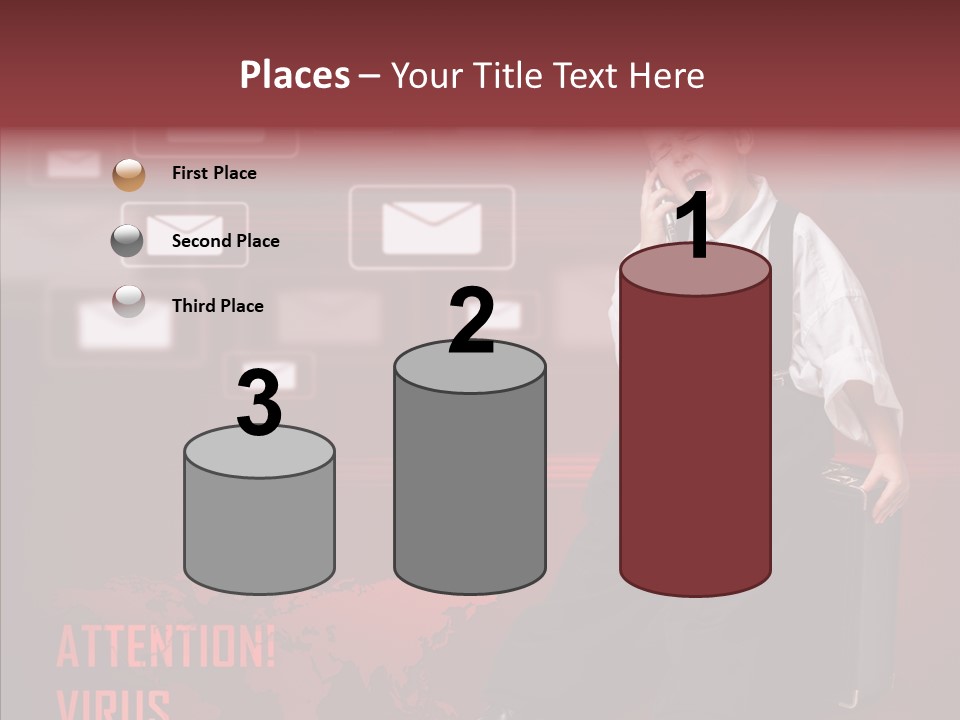 Student Kid Business PowerPoint Template