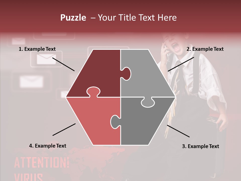 Student Kid Business PowerPoint Template