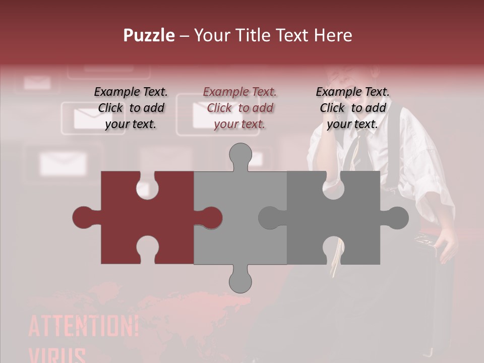 Student Kid Business PowerPoint Template