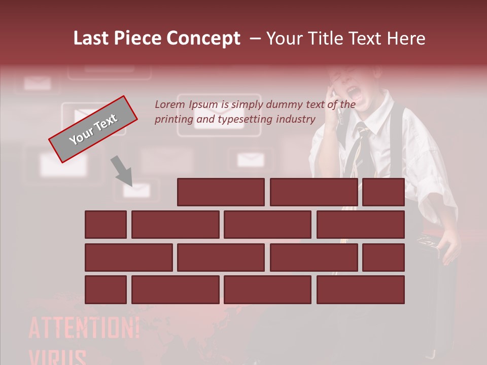 Student Kid Business PowerPoint Template