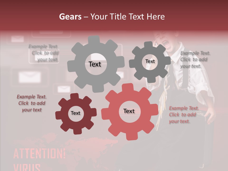 Student Kid Business PowerPoint Template