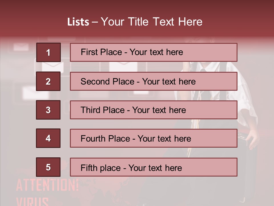 Student Kid Business PowerPoint Template