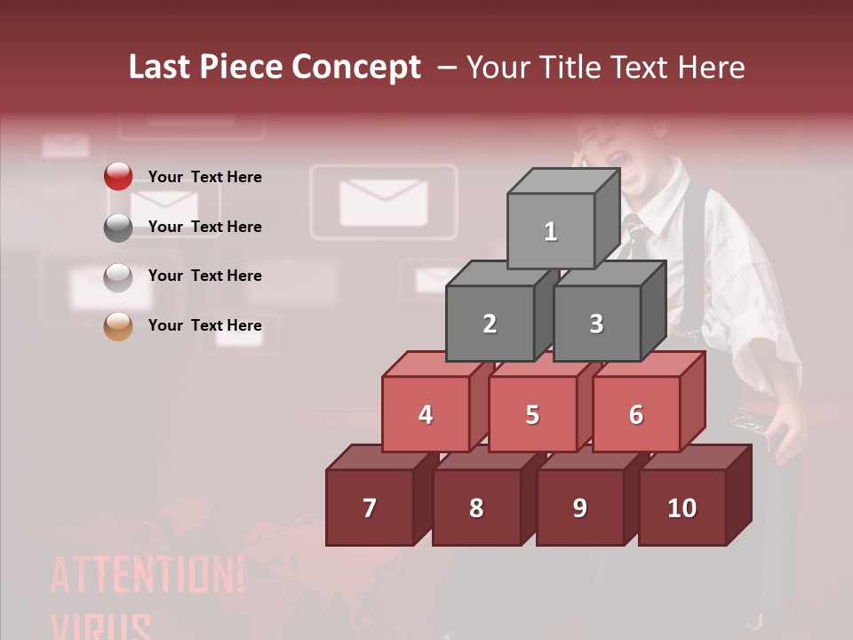 Student Kid Business PowerPoint Template