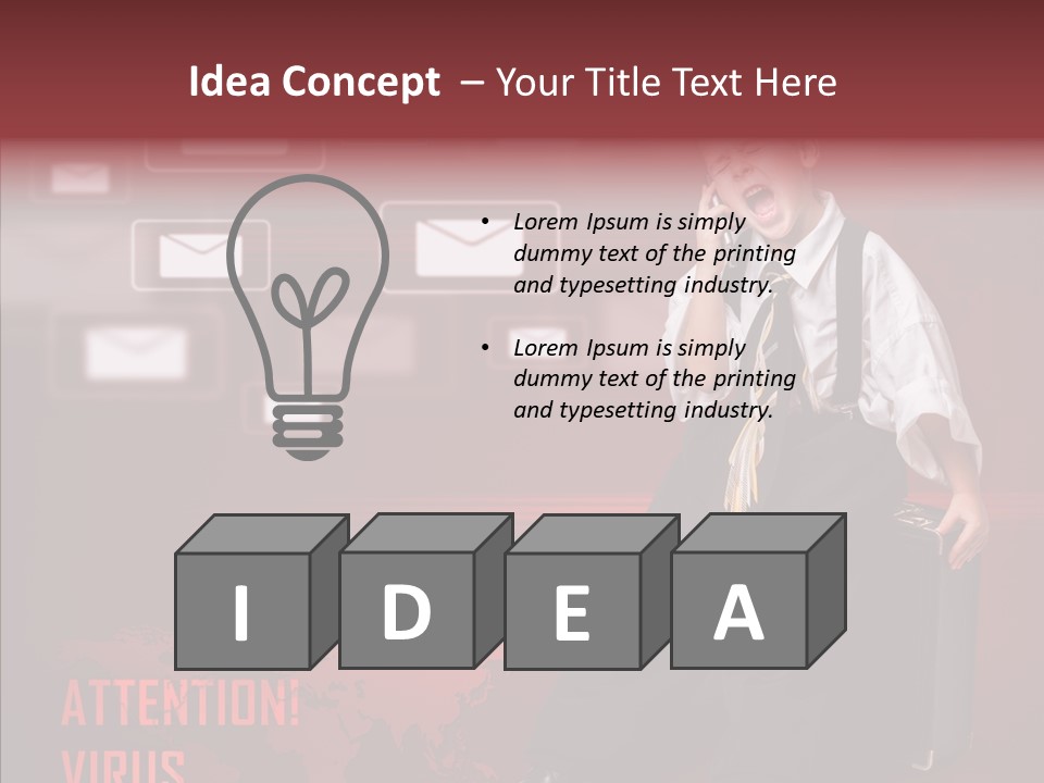 Student Kid Business PowerPoint Template