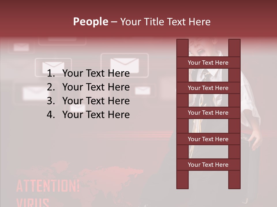 Student Kid Business PowerPoint Template