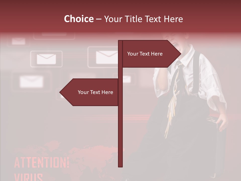 Student Kid Business PowerPoint Template