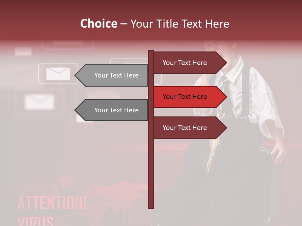 Student Kid Business PowerPoint Template