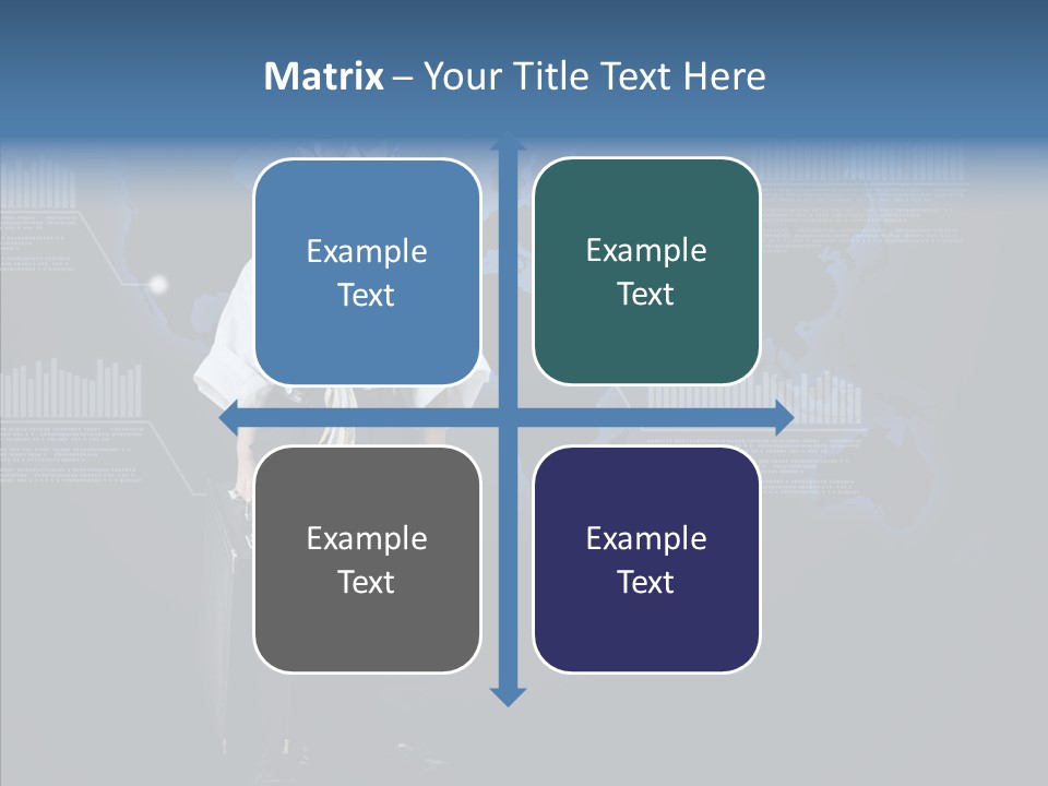 Coworking Briefcase Eyeglasses PowerPoint Template
