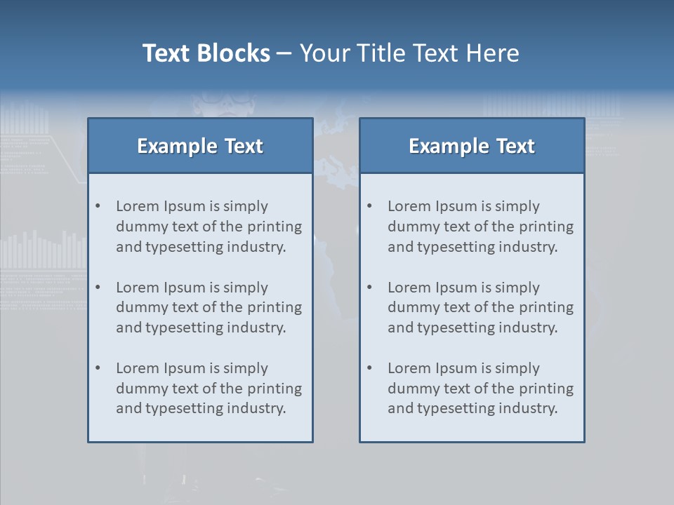 Coworking Briefcase Eyeglasses PowerPoint Template