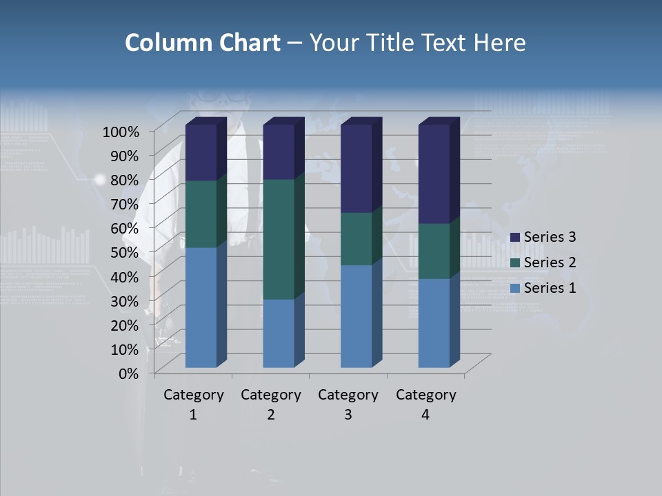 Coworking Briefcase Eyeglasses PowerPoint Template