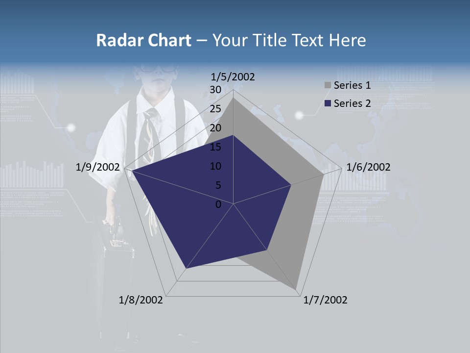 Coworking Briefcase Eyeglasses PowerPoint Template